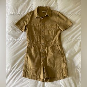 Madewell safari romper